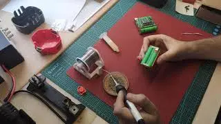 Очередная переделка аккумуляторов шуруповертов