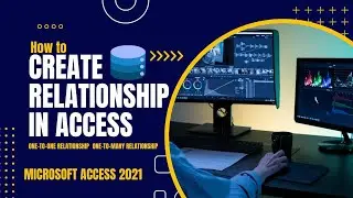 Lecture 2- How to Create one-to-one | one-to-many relationship in MS Access 2021 in Hindi/Urdu