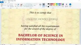 How to Edit a scanned document using Microsoft Paint