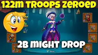 Lords Mobile - 120m+ troops disappear in few SECONDS. IGG need to nerf us