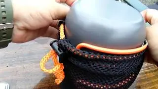 Обзор кемпингового набора TOMSHOO (котелки + печка)