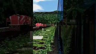 Entry of WDP4B Prateek of TKD Shed with ICF+Alco twins honk in Karwar|Konkan❤️🔥