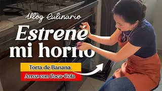 VLOG Así hago TORTA DE BANANO y ARROZ CON COCA COLA | Día de SOL