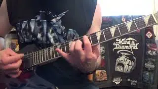 TOP 10 Riffs W.A.S.P. -  The Crimson Idol (Guitar cover)