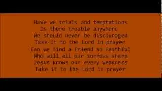 What A Friend We Have In Jesus - Alan Jackson