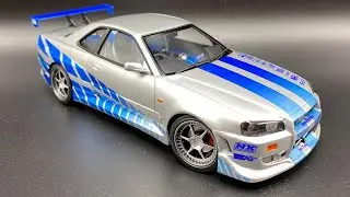Building a Replica Nissan Skyline R34 GT-R from 2 Fast 2 Furious in 