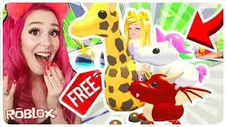 How To Get A FREE Legendary Pet In Adopt Me..   Roblox Adopt Me NEW Update