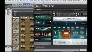 NI Drumlab - Separate Outputs in Pro Tools