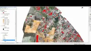 Classificação Supervisionada no ArcGIS 10.1 - VANT - UAV - Angola - Sinfic 2012