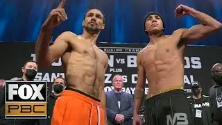 Keith Thurman vs Mario Barrios | WEIGH-IN | PBC ON FOX