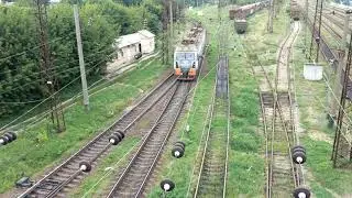 ВЛ11М6-497А  по станции Синельниково 1