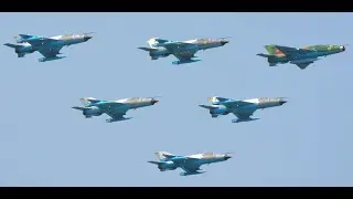 Настройки управления МиГ 21 бис.