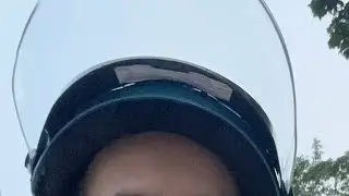 Вечерние покатушки на байке по острову