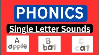 Phonics sound | Single letter sound | Alphabet sounds