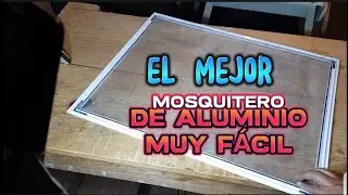 Fixed aluminum mosquito net. The easiest and most economical to make.