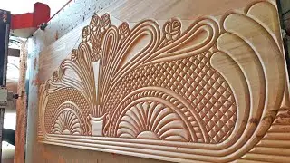 Perfect Prince's Bed Design with  CNC Router Machine || Extremely Wonderful Bed Designing