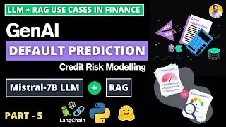 GenAI Financial Default Prediction | Building RAG Framework [ Zypher 7B LLM ] and Hugging Face