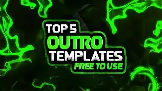 TOP 5 2D OUTRO TEMPLATE [ENDSCREEN NO TEXT]