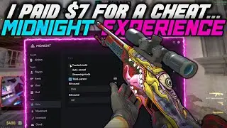 I Paid $7 for the BEST Legit Cheat... (Midnight CS2 Experience)