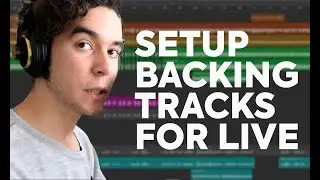 Routing Backing Tracks and Click in a Live Scenario with the iD44