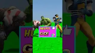Hulk, Wolverine, Kratos, Miles Morales Which Superhero is Lucky? #shorts