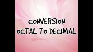 6.Conversion