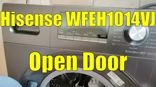 Washing Machine Hisense WFEH1014VJ How to open door