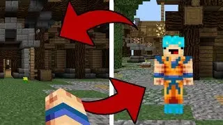 THE FASTEST WAY TO SWITCH FROM FIRST PERSON TO THIRD PERSON IN MCPE!!