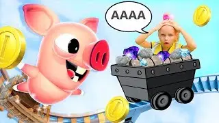 ESCAPE OF THE PIG! Bacon Escape!