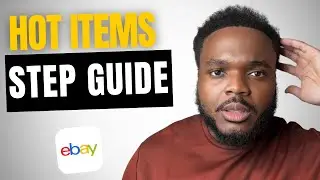 How To Find HOT SELLING ITEMS To Dropship On EBAY (Step By Step Guide)