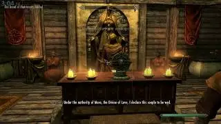 Skyrim Marriage speedrun in 3:04 IGT