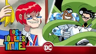 ¡Persecución En La Escuela De MOD! | Los Jóvenes Titanes en Español