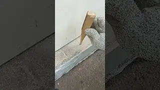 Amazing woodworking skills! Simple and Reliable way to attach a board to stone or concrete 