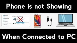 Live Solve | USB Options NOT Showing in Android when Connected to PC But Phone Charges