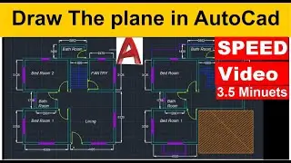Drawing AutoCad Plane  Speed UP