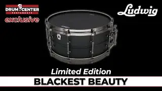 The EXCLUSIVE DCP Ludwig Blackest Beauty Snare Drum!