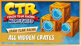 ALL HIDDEN BEENOX CRATES (SECRET CHARACTER UNLOCK) - Crash Team Racing Nitro-Fueled