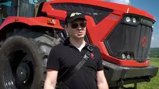 Демпоказ системы «COGNITIVE AGRO PILOT»  для  трактора  «Кировец К-739 М Ст.1»  в  полевых  условиях