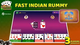 Indian Rummy Gameplay : Fast Rummy Card Game