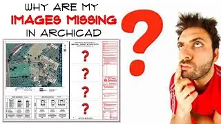 ArchiCAD tip: Solution to Missing images/picture in ArchiCAD.