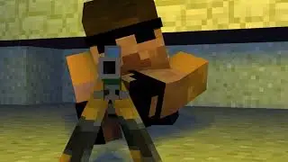 LONE SURVIVOR: Minecraft animated WAR Movie (FULL)