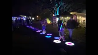 Event decorations led dance floor