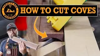 How to Make a Cove Cut on the Table Saw - For Unique Boxes and Cove Molding