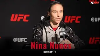 Nina Nunes UFC Vegas 58 full media day interview