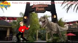 KobyWiggle Rides the Jurassic Park River Adventure Ride on Roblox