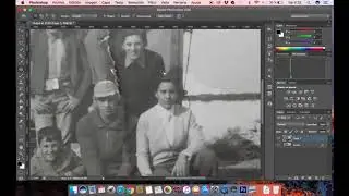 restauración de fotografía antigua con photoshop