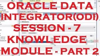 Knowledge Module Implementation - ODI - Oracle Data Integrator Tutorial - Session - 7