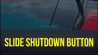 Tutorial Simple Slide Shutdown Button on Windows 8 and Windows 10