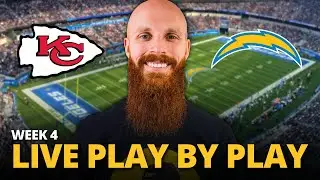 Chiefs vs Chargers LIVE play by play reaction! | Week 4