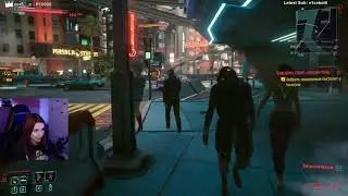 Cyberpunk 2077 стрим 3